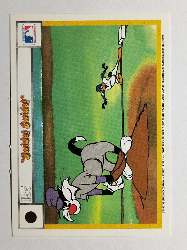 1990 Upper Deck Comic Ball #152 Magentic Field/Swide! Swide!