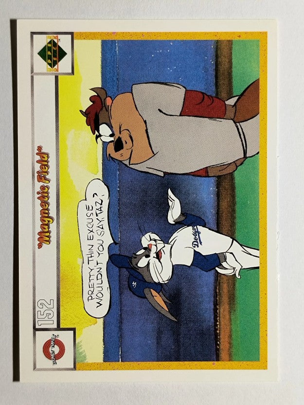 1990 Upper Deck Comic Ball #152 Magentic Field/Swide! Swide!