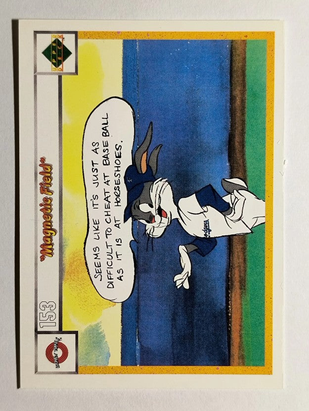 1990 Upper Deck Comic Ball #153 Magentic Field/Swide! Swide!