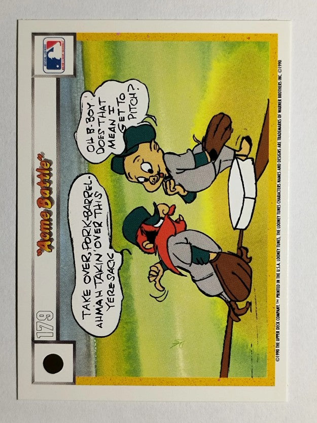 1990 Upper Deck Comic Ball #164 Swide, Swide/Acme Battle