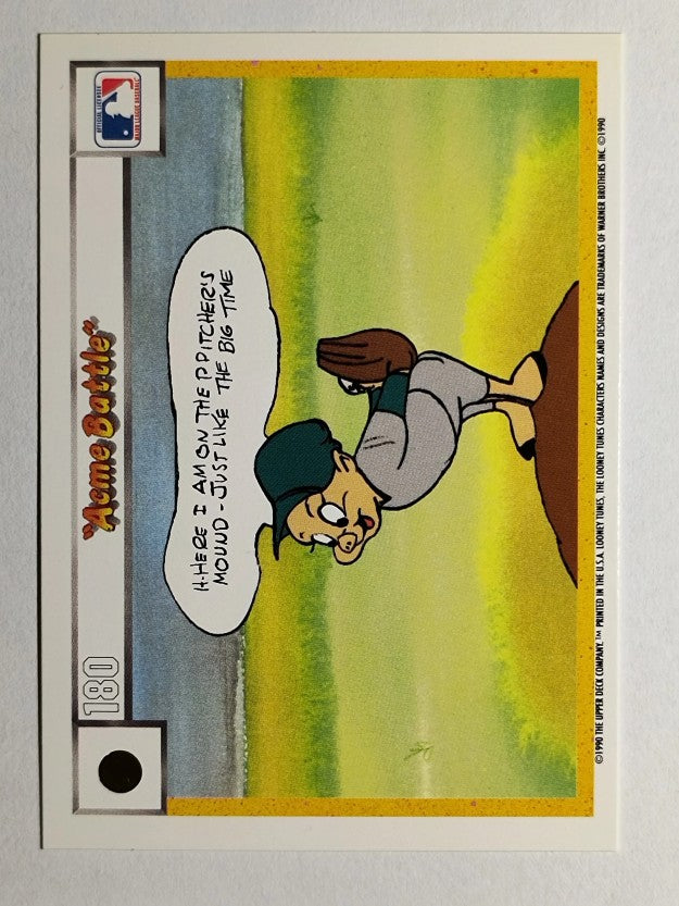 1990 Upper Deck Comic Ball #165 Swide, Swide/Acme Battle