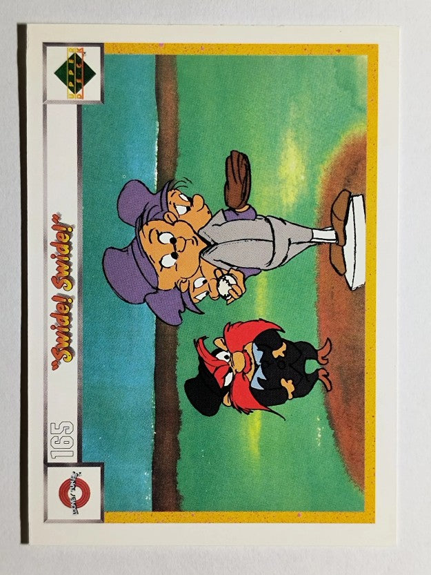 1990 Upper Deck Comic Ball #165 Swide, Swide/Acme Battle