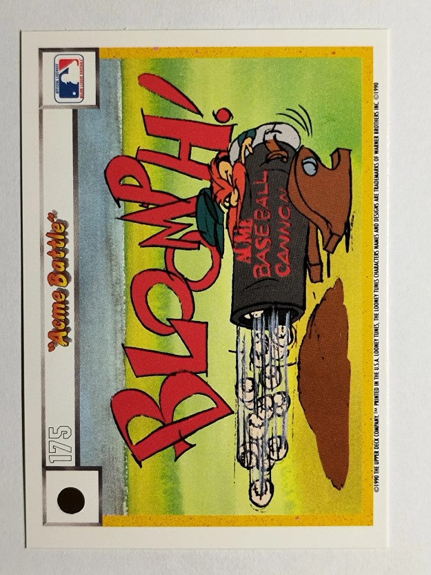 1990 Upper Deck Comic Ball #166 Swide, Swide/Acme Battle