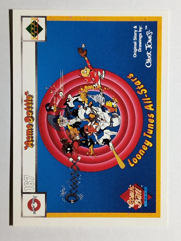 1990 Upper Deck Comic Ball #167 Acme Battle
