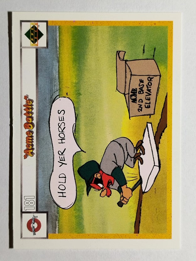 1990 Upper Deck Comic Ball #181 Acme Battle