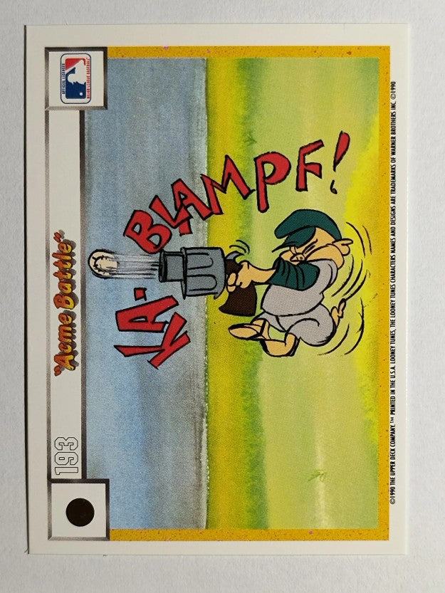 1990 Upper Deck Comic Ball #184 Acme Battle