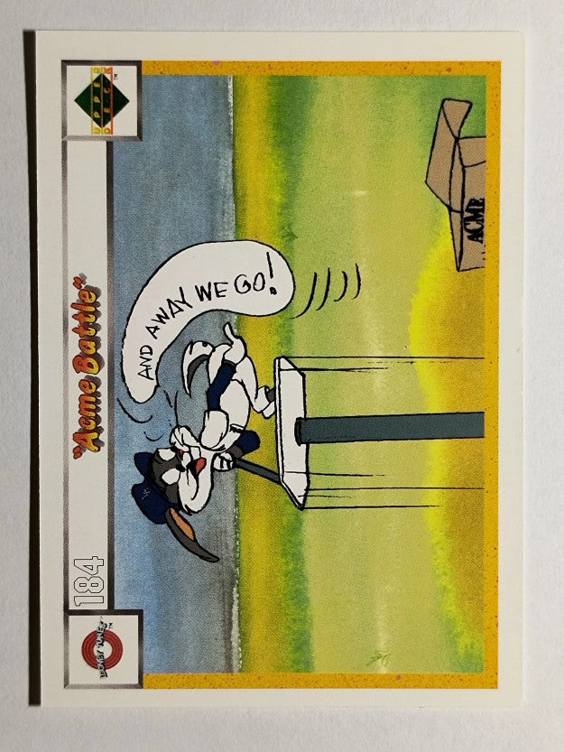 1990 Upper Deck Comic Ball #184 Acme Battle