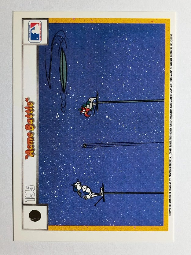 1990 Upper Deck Comic Ball #186 Acme Battle