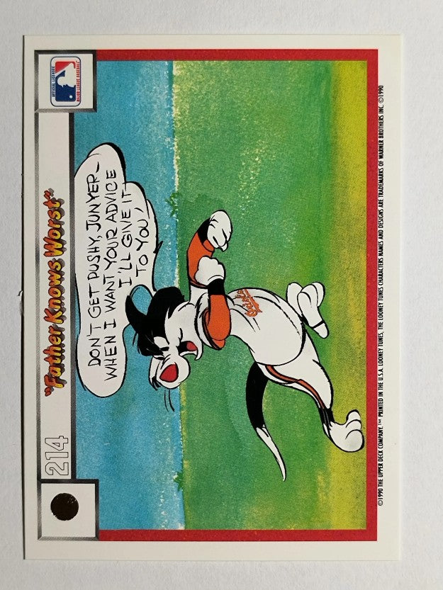 1990 Upper Deck Comic Ball #199 Father Knows Worst
