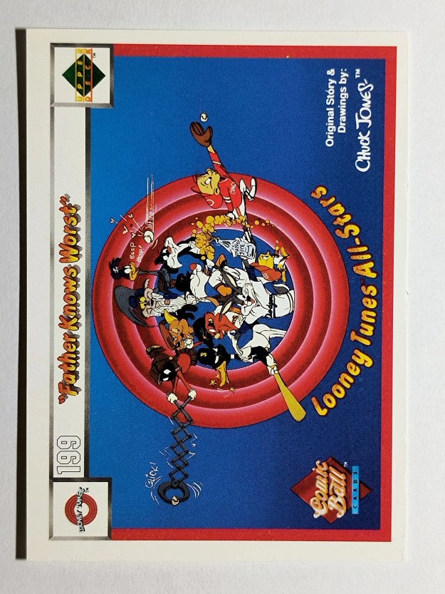1990 Upper Deck Comic Ball #199 Father Knows Worst