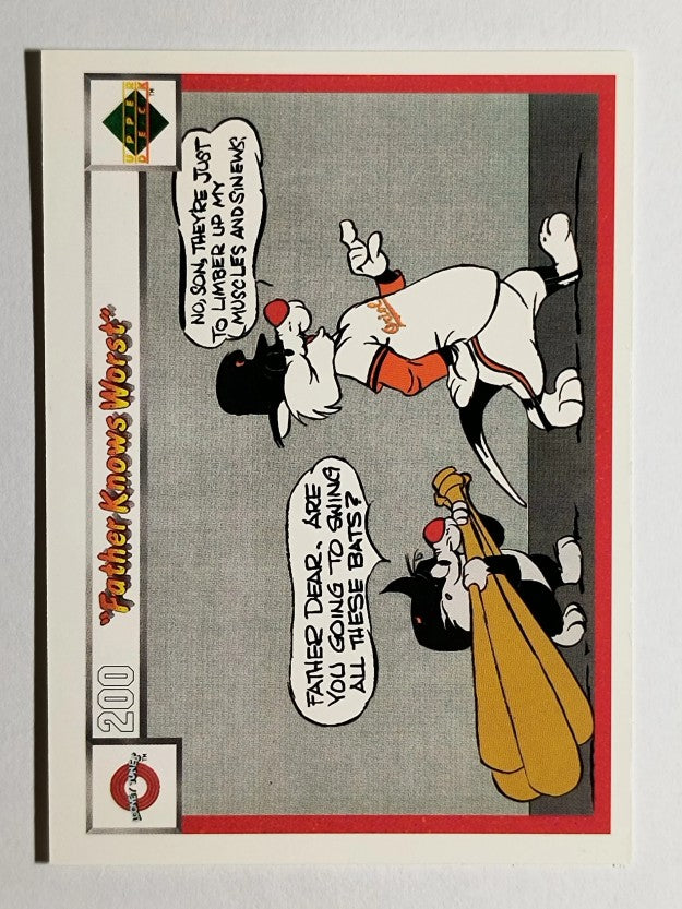 1990 Upper Deck Comic Ball #200 Father Knows Worst