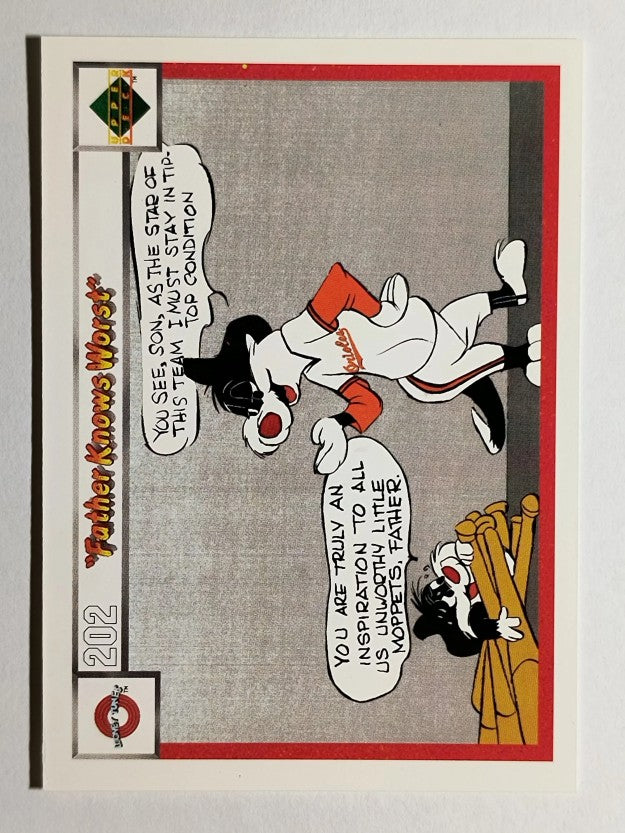 1990 Upper Deck Comic Ball #202 Father Knows Worst