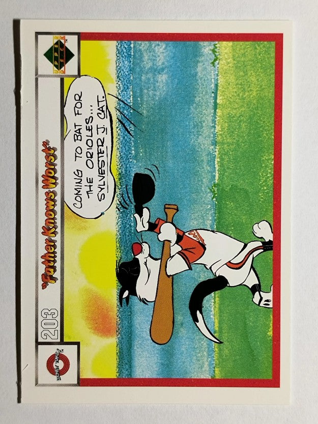 1990 Upper Deck Comic Ball #203 Father Knows Worst