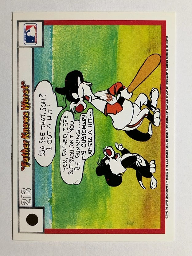 1990 Upper Deck Comic Ball #204 Father Knows Worst