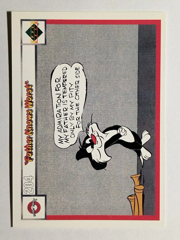 1990 Upper Deck Comic Ball #204 Father Knows Worst