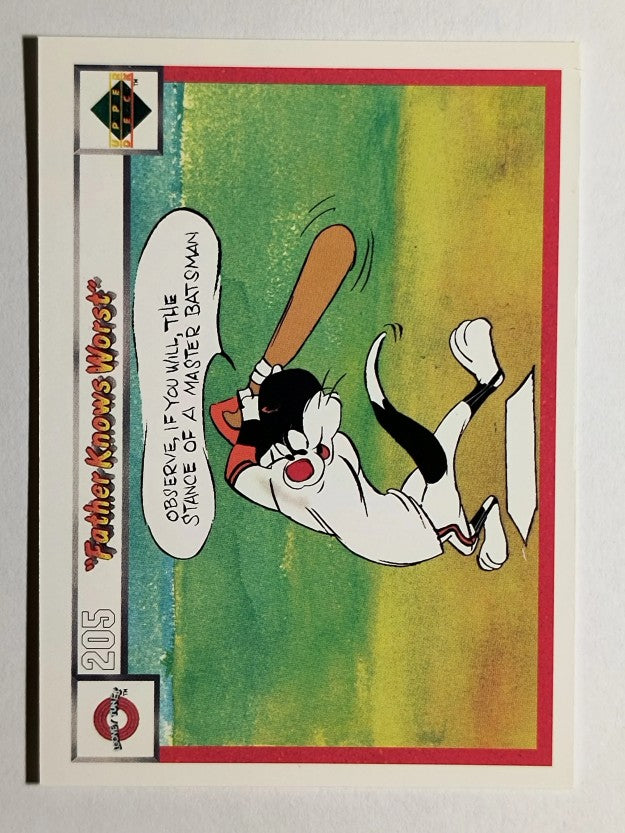 1990 Upper Deck Comic Ball #205 Father Knows Worst
