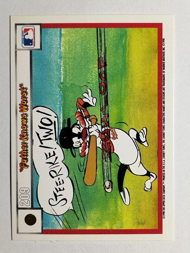 1990 Upper Deck Comic Ball #206 Father Knows Worst