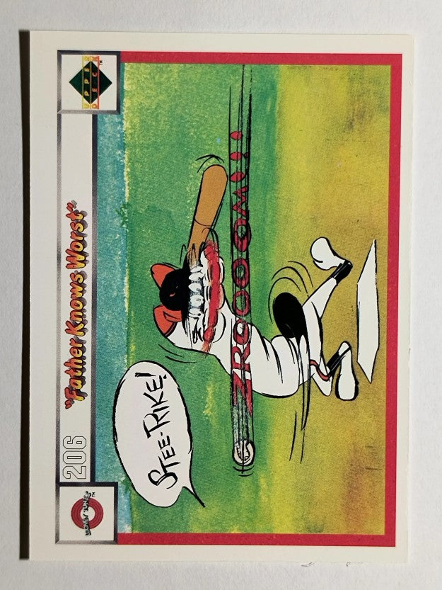 1990 Upper Deck Comic Ball #206 Father Knows Worst
