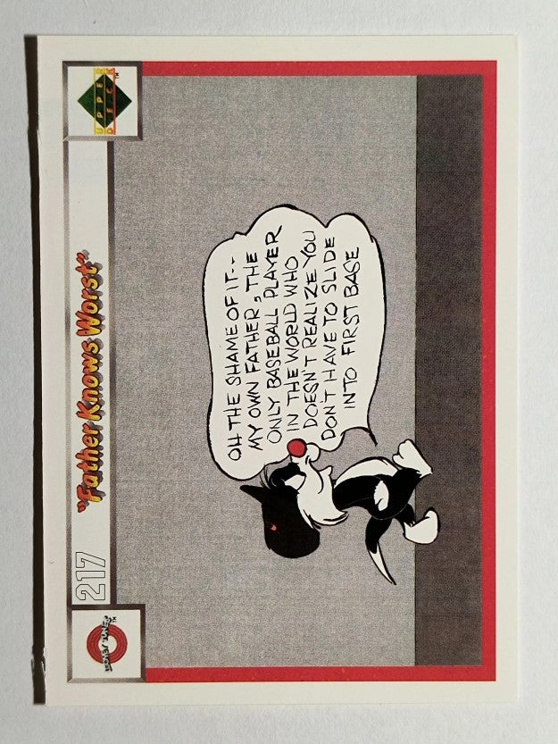 1990 Upper Deck Comic Ball #217 Father Knows Worst
