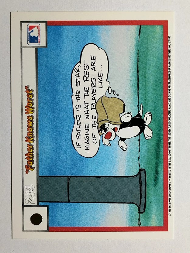 1990 Upper Deck Comic Ball #219 Father Knows Worst
