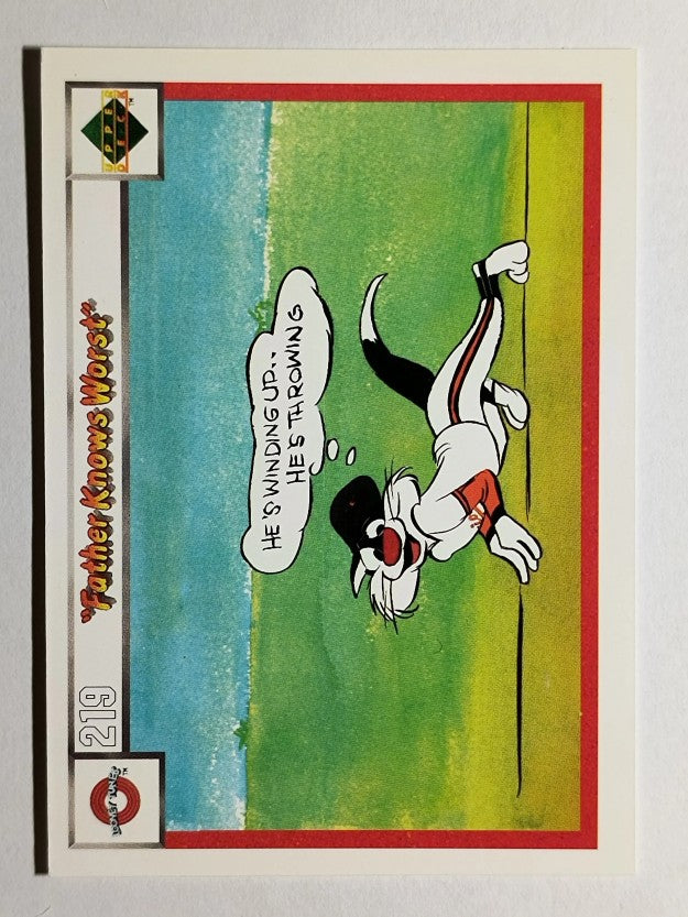 1990 Upper Deck Comic Ball #219 Father Knows Worst