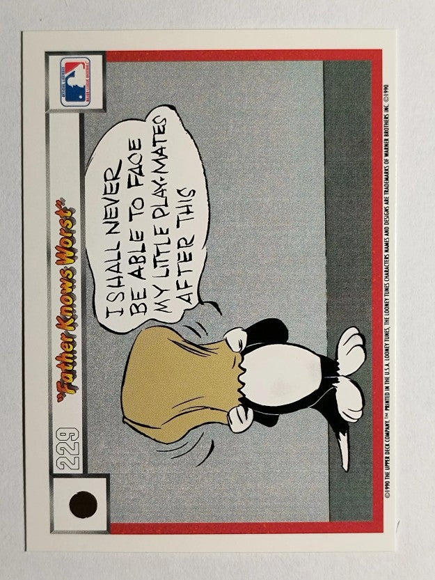 1990 Upper Deck Comic Ball #220 Father Knows Worst