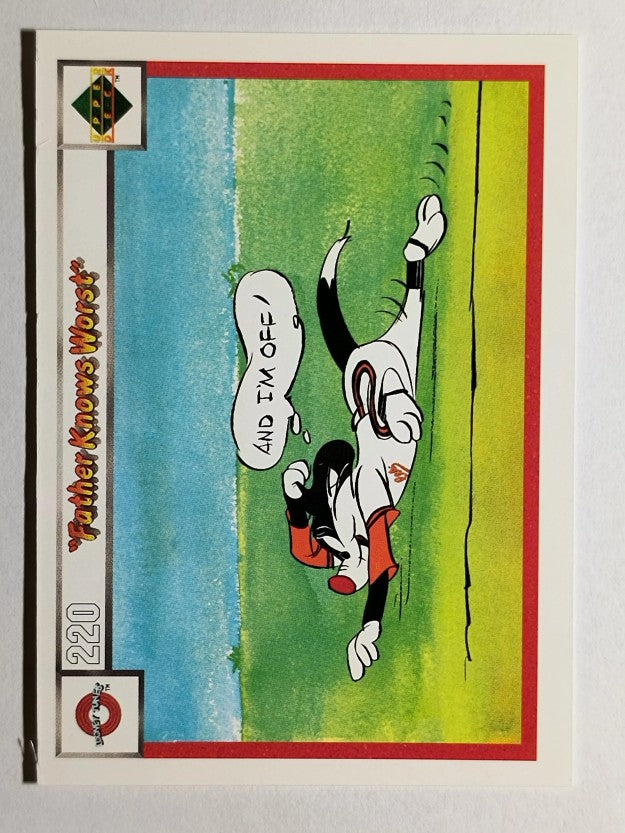 1990 Upper Deck Comic Ball #220 Father Knows Worst