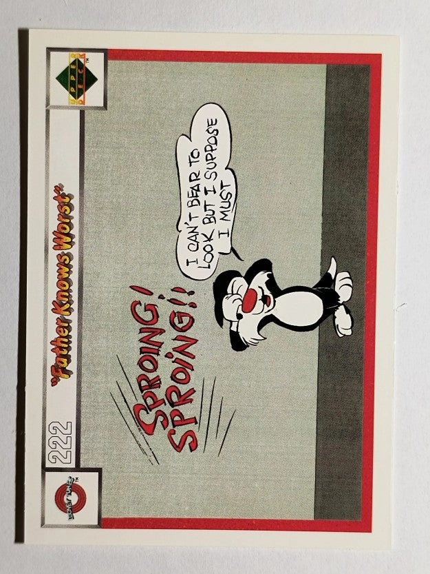 1990 Upper Deck Comic Ball #222 Father Knows Worst