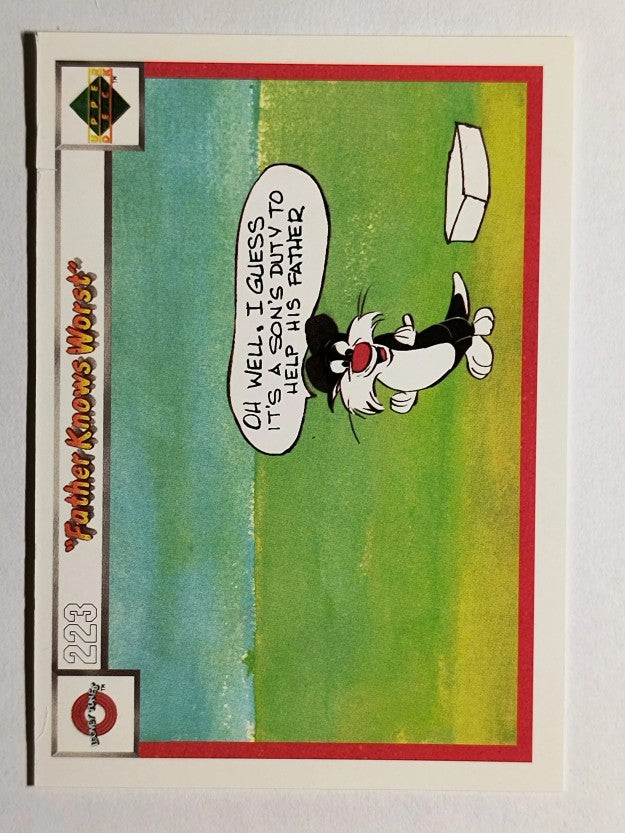1990 Upper Deck Comic Ball #223 Father Knows Worst