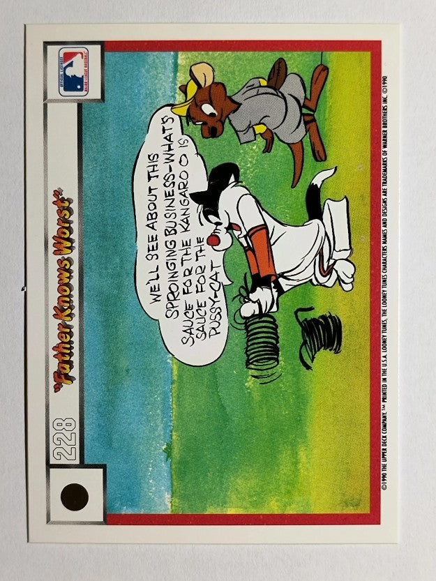 1990 Upper Deck Comic Ball #225 Father Knows Worst