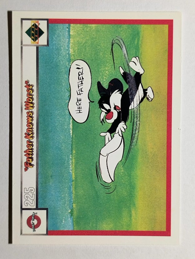 1990 Upper Deck Comic Ball #225 Father Knows Worst