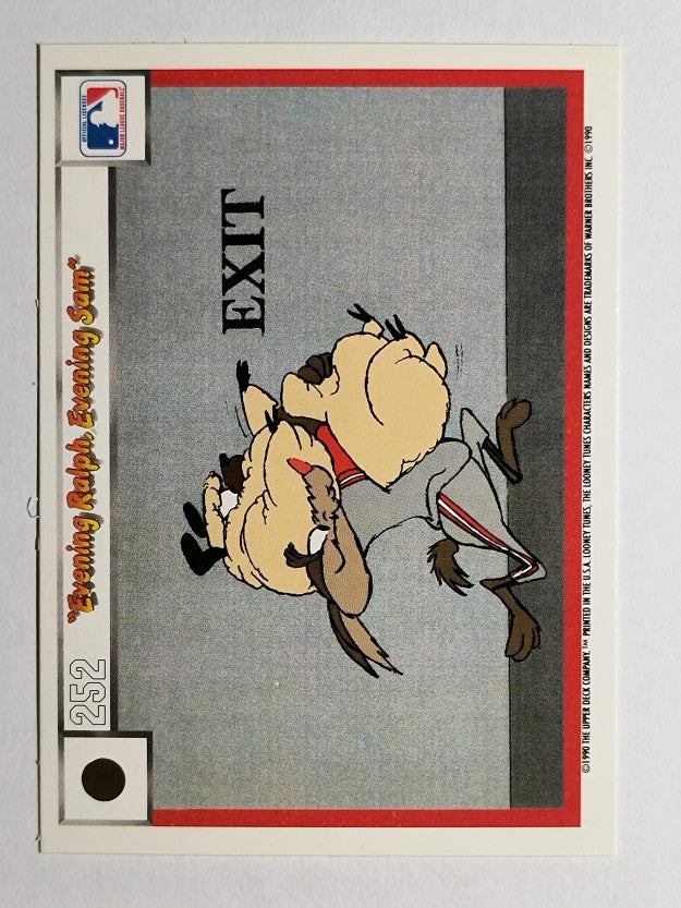1990 Upper Deck Comic Ball #237 Evening Ralph, Evening Sam