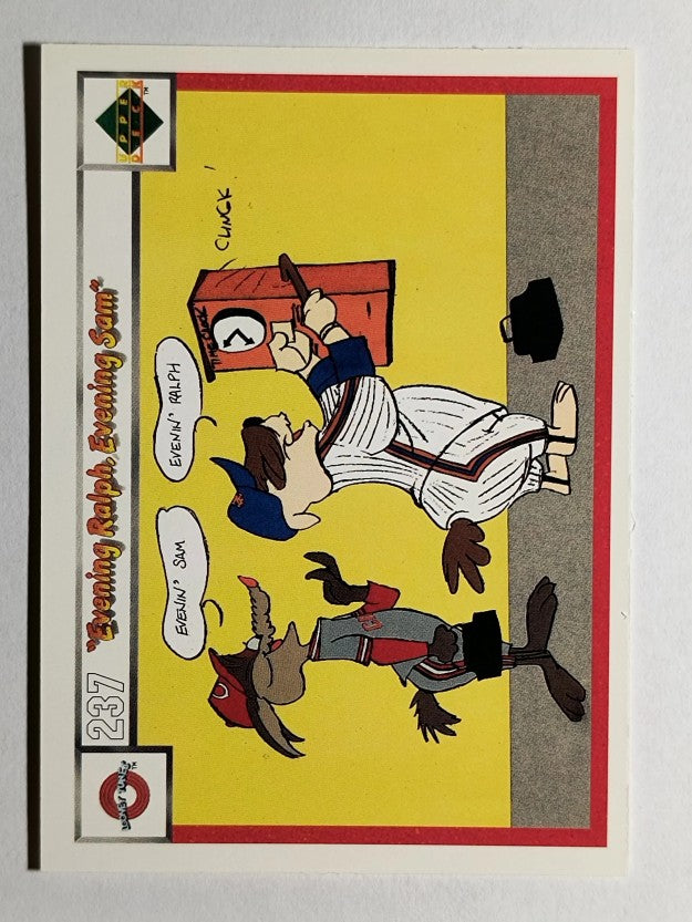 1990 Upper Deck Comic Ball #237 Evening Ralph, Evening Sam