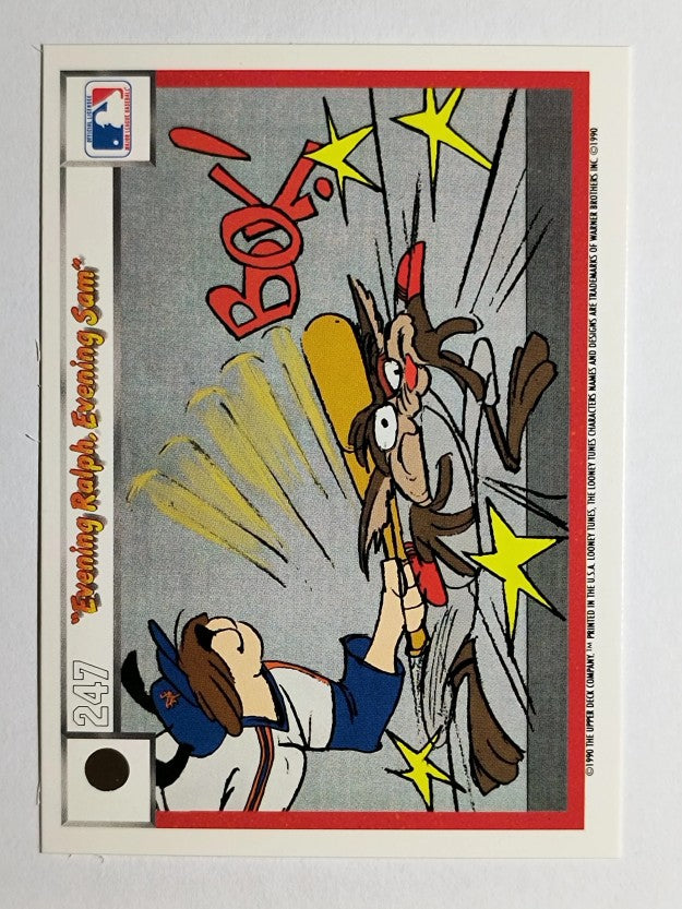 1990 Upper Deck Comic Ball #238 Evening Ralph, Evening Sam