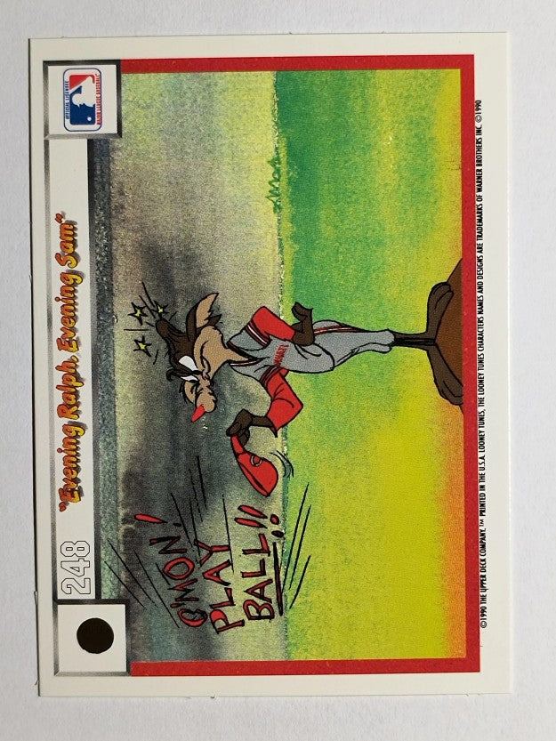 1990 Upper Deck Comic Ball #239 Evening Ralph, Evening Sam