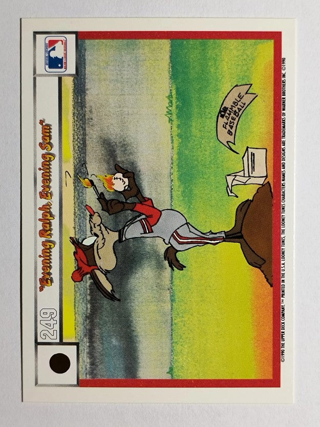1990 Upper Deck Comic Ball #240 Evening Ralph, Evening Sam