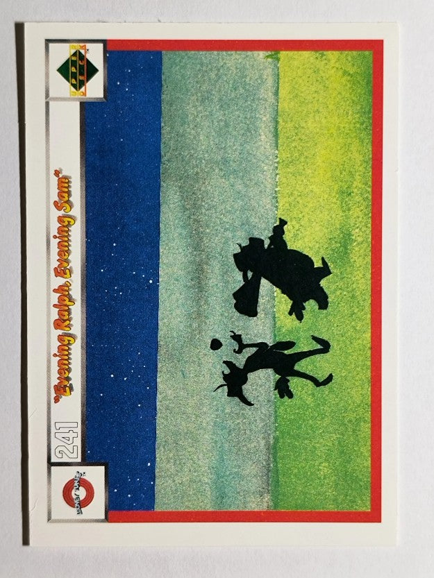 1990 Upper Deck Comic Ball #241 Evening Ralph, Evening Sam