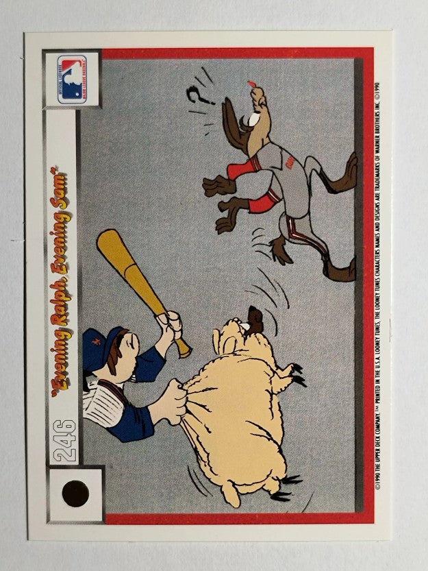 1990 Upper Deck Comic Ball #243 Evening Ralph, Evening Sam
