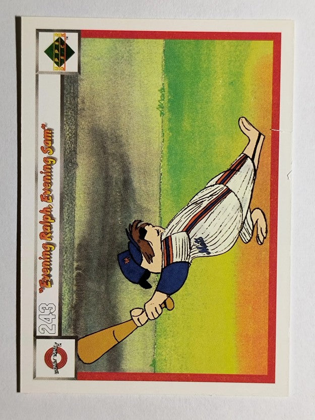 1990 Upper Deck Comic Ball #243 Evening Ralph, Evening Sam