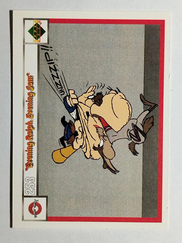 1990 Upper Deck Comic Ball #253 Evening Ralph, Evening Sam/Hold the Mustard