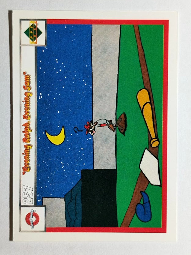 1990 Upper Deck Comic Ball #257 Evening Ralph, Evening Sam/Hold the Mustard