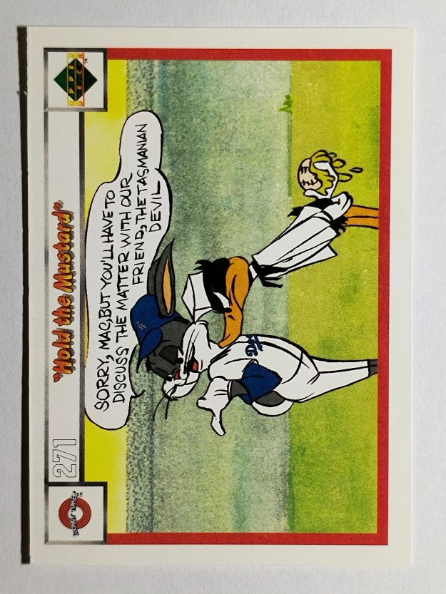 1990 Upper Deck Comic Ball #271 Hold the Mustard/Trick Baseballs