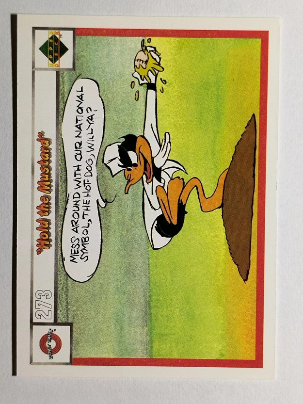 1990 Upper Deck Comic Ball #273 Hold the Mustard/Trick Baseballs