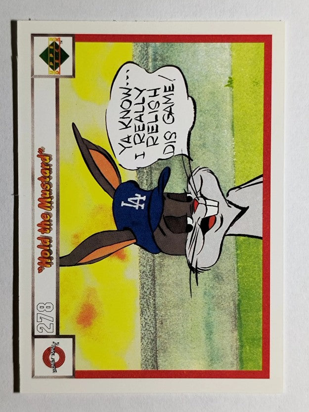1990 Upper Deck Comic Ball #278 Hold the Mustard/Trick Baseballs