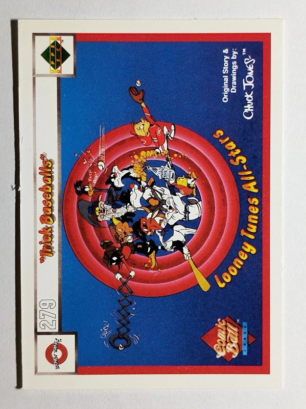 1990 Upper Deck Comic Ball #279 Trick Baseballs