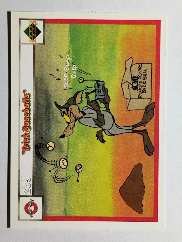 1990 Upper Deck Comic Ball #289 Trick Baseballs