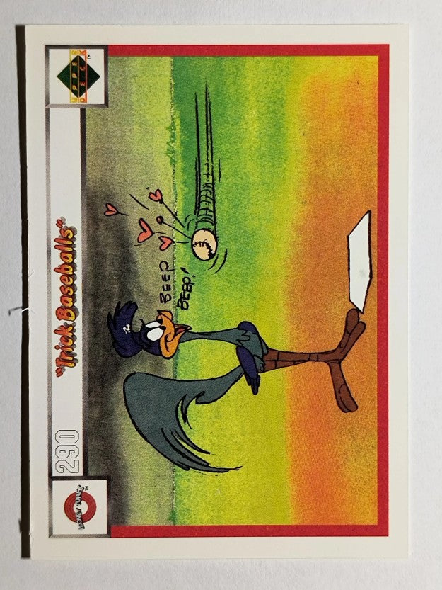 1990 Upper Deck Comic Ball #290 Trick Baseballs