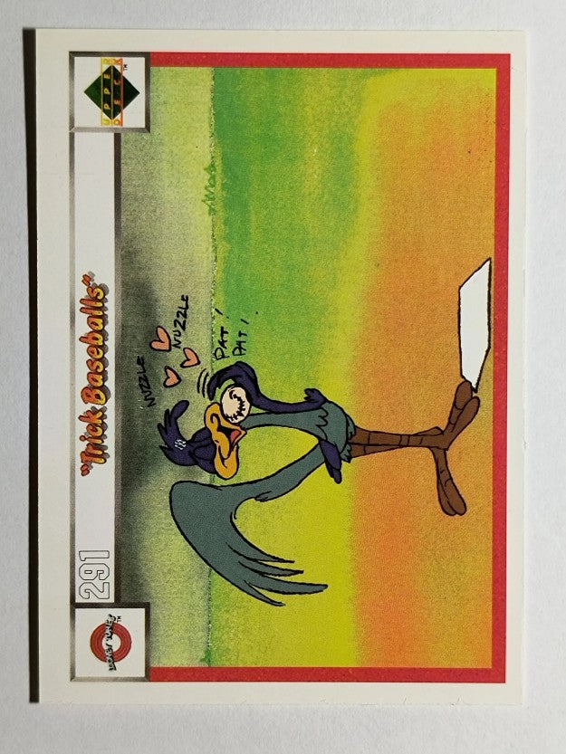 1990 Upper Deck Comic Ball #291 Trick Baseballs/Calamity Jane