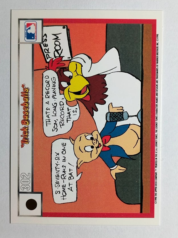 1990 Upper Deck Comic Ball #293 Trick Baseballs