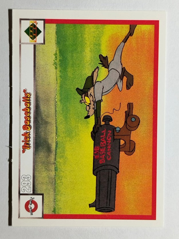 1990 Upper Deck Comic Ball #293 Trick Baseballs